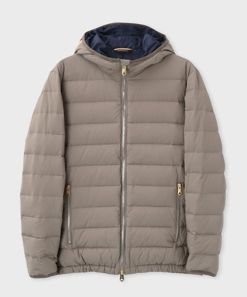 Paul Smith（ポールスミス）の「ストライプポイントフード ダウン 