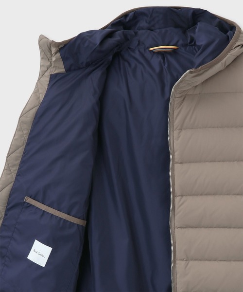 Paul Smith（ポールスミス）の「ストライプポイントフード ダウン 