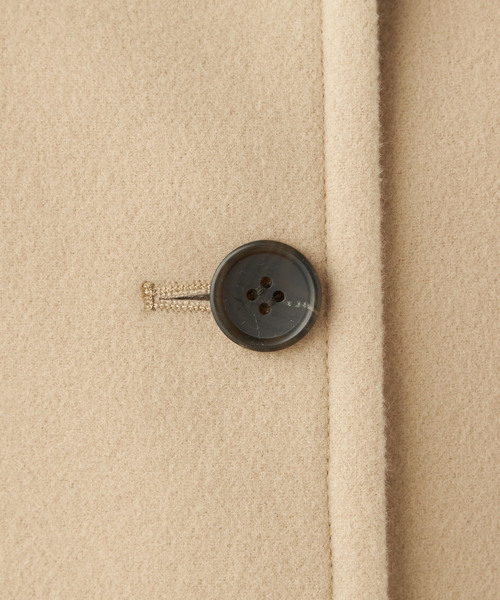 DECOY SINCE 1981（デコイシンスイチキュウハチイチ）の「ウールライクコート（ステンカラーコート・レディース・チャコール/モカ/ブラック・9号/13号/11号）」の11枚目の写真