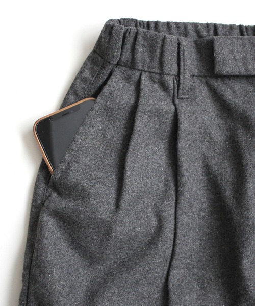 SELECT LEVERY（セレクトリベリー）の「ライトメルトンサーカスパンツ（その他パンツ・レディース・ブラック/ブラウン/チャコール/キャメル/ブラック系その他/ネイビー/ブラウン系その他/レッド/ブラック系その他2/ダークグレー・LARGE/X-LARGE/MEDIUM/SMALL）」の13枚目の写真