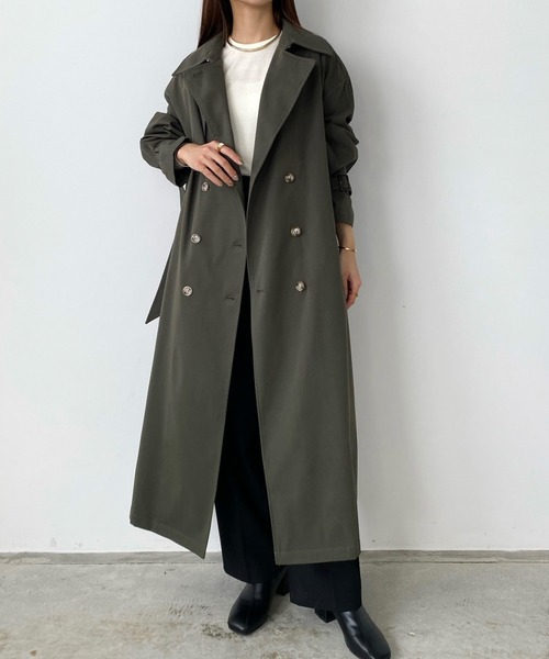 callautia（カラウティア）の「オーバートレンチコート（トレンチ