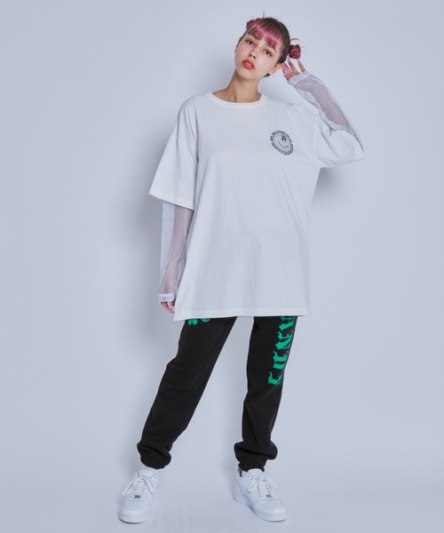 Candy Stripper(キャンディストリッパー)の「UNION MADE CANDYS Tシャツ(Tシャツ/カットソー・レディース・ブラック系その他/オフホワイト/ブラック・2)」の5枚目の写真