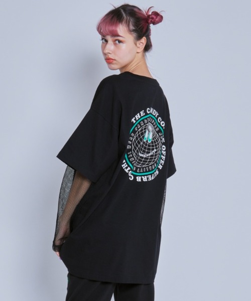 Candy Stripper(キャンディストリッパー)の「UNION MADE CANDYS Tシャツ(Tシャツ/カットソー・レディース・ブラック系その他/オフホワイト/ブラック・2)」の11枚目の写真