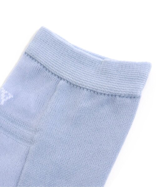 algy(アルジー)の「ラインクルーシースルーソックス(ソックス/靴下・キッズ・ブラック/ラベンダー/オフホワイト・21/24)」の5枚目の写真