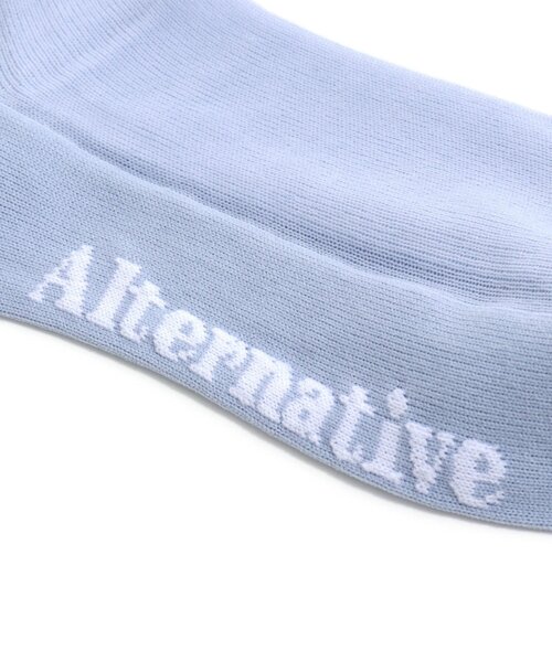 algy(アルジー)の「ラインクルーシースルーソックス(ソックス/靴下・キッズ・ブラック/ラベンダー/オフホワイト・21/24)」の8枚目の写真