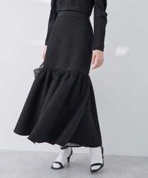 earth music&ecology | エンボスフラワー　切替ボリュームスカート(スカート)