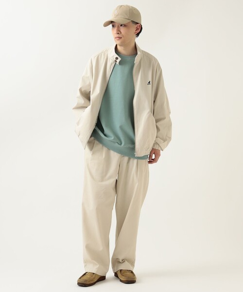 KANGOL（カンゴール）の「KANGOL × BEAMS HEART / 2タック ワイド チノ パンツ（チノパンツ・メンズ・アイボリー/ベージュ・SMALL/MEDIUM/LARGE）」の14枚目の写真