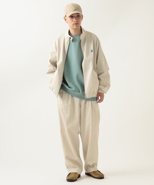 KANGOL（カンゴール）の「KANGOL × BEAMS HEART / 2タック ワイド チノ パンツ（チノパンツ・メンズ・アイボリー/ベージュ・SMALL/MEDIUM/LARGE）」の19枚目の写真