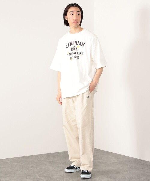 KANGOL（カンゴール）の「KANGOL × BEAMS HEART / 2タック ワイド チノ パンツ（チノパンツ・メンズ・アイボリー/ベージュ・SMALL/MEDIUM/LARGE）」の15枚目の写真