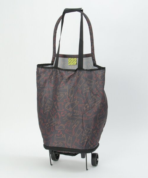 LBC（エルビーシー）の「cocoro ココロ POPアップカート（スーツケース/キャリーバッグ・レディース・オフホワイト/グリーン系/チャコールグレー・FREE）」の3枚目の写真