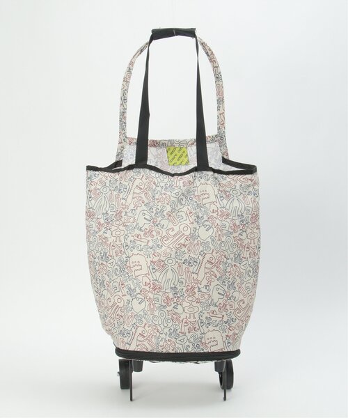 LBC（エルビーシー）の「cocoro ココロ POPアップカート（スーツケース/キャリーバッグ・レディース・オフホワイト/グリーン系/チャコールグレー・FREE）」の13枚目の写真