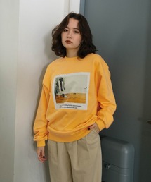 ユニセックス プリントスウェット TINA:JOJUN