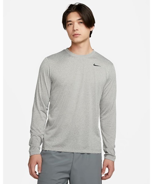 NIKE（ナイキ）の「《NIKEアパレル》ナイキ DF RLGD リセット L/S Tシャツ（Tシャツ/カットソー・メンズ・ホワイト/ブラック/グレー・S/M/L/XL/2XL）」の5枚目の写真