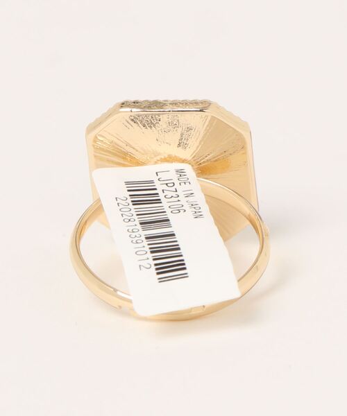 欧州航路（オウシュウコウロ）の「【欧州航路】ドイツ製カメオガラススクエアリング（リング・レディース・その他1/その他2・FREE）」の4枚目の写真