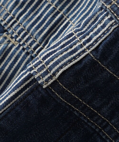 Lee(リー)の「Lee:100~120cm / マルチデニム オーバーオール(サロペット/オーバーオール・キッズ・マルチ・100/110/120)」の8枚目の写真