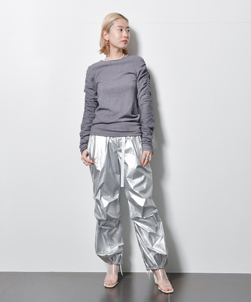 2025-25 秋冬新作  ハイブランドの CITYSHOP（シティーショップ）の「GATHERRING LONG TEE トップス