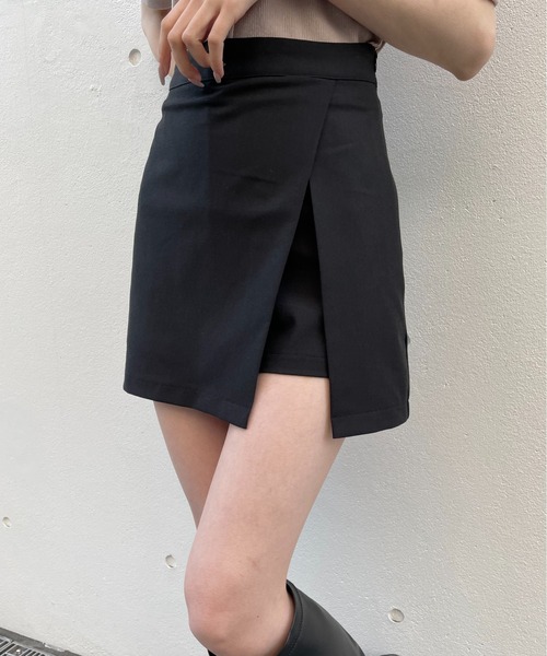 one way(ワンウェイ)の「ミニ丈スカパン(スカート・レディース・ライトブラウン/ブラック・FREE)」の15枚目の写真