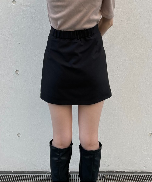 one way(ワンウェイ)の「ミニ丈スカパン(スカート・レディース・ライトブラウン/ブラック・FREE)」の18枚目の写真