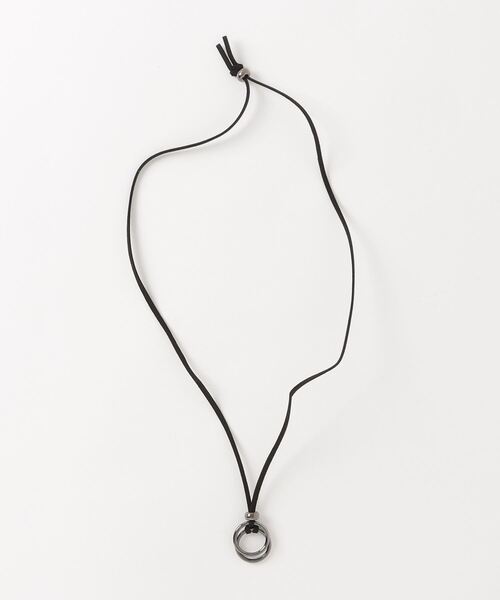 ARCADE（アーケード）の「3点セット / 五分袖カーディガン×半袖プリントTシャツ×リングネックレス LOCK HEAVEN（カーディガン/ボレロ・メンズ・ホワイト/ネイビー/ブラック・L/M）」の4枚目の写真