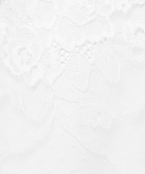 INGNI（イング）の「パッド付レースタンク（タンクトップ・レディース・ブラック/オフホワイト・M）」の5枚目の写真