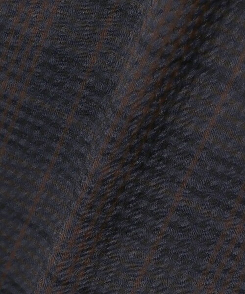 BEAMS LIGHTS（ビームスライツ）の「BEAMS LIGHTS / 1440 クールマックス ジェットセッター ノーカラー ジャケット（ノーカラージャケット・メンズ・チャコールグレー/ダークブラウン・M/L/XL/S）」の13枚目の写真