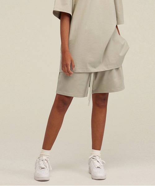 CORPUS TOKYO（コーパス トーキョー）の「ヘビーウェイトスウェットショーツ（スウェットパンツ・メンズ・グレー/ブラック/オートミール/チャコールグレー/カーキ/ホワイト/サンドベージュ/ブラウン/ロイヤルブルー・1/2/4/3）」の6枚目の写真