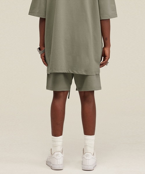 CORPUS TOKYO（コーパス トーキョー）の「ヘビーウェイトスウェットショーツ（スウェットパンツ・メンズ・グレー/ブラック/オートミール/チャコールグレー/カーキ/ホワイト/サンドベージュ/ブラウン/ロイヤルブルー・1/2/4/3）」の16枚目の写真