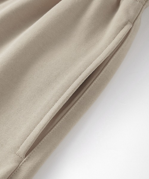 CORPUS TOKYO（コーパス トーキョー）の「ヘビーウェイトスウェットショーツ（スウェットパンツ・メンズ・グレー/ブラック/オートミール/チャコールグレー/カーキ/ホワイト/サンドベージュ/ブラウン/ロイヤルブルー・1/2/4/3）」の19枚目の写真