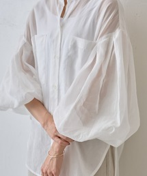 BEARDSLEY | 《LIVETART》ソデボリュームシアーシャツ(シャツ/ブラウス)