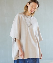 PRANK PROJECT | ダメージピグメントTシャツ / Damage Pigment T-Shirt(Tシャツ/カットソー)