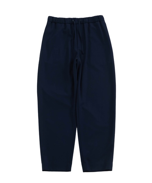 ATON（エイトン）の「【ATON / エイトン】WOOL OXFORD TAPERED EASY PANTS（スラックス・メンズ・ブラック/ネイビー・4/6）」の2枚目の写真