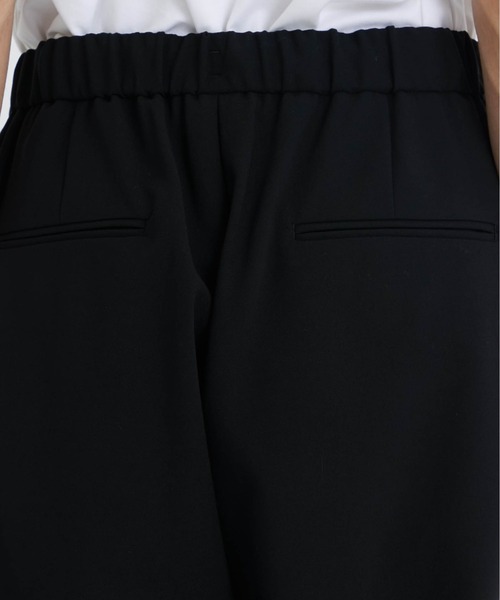 ATON（エイトン）の「【ATON / エイトン】WOOL OXFORD TAPERED EASY PANTS（スラックス・メンズ・ブラック/ネイビー・4/6）」の9枚目の写真