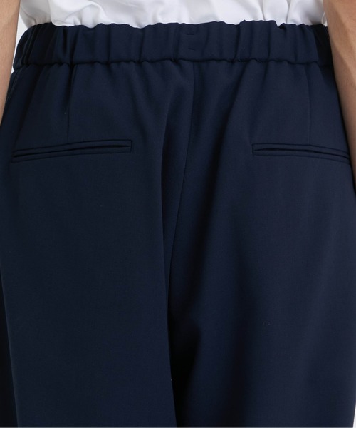 ATON（エイトン）の「【ATON / エイトン】WOOL OXFORD TAPERED EASY PANTS（スラックス・メンズ・ブラック/ネイビー・4/6）」の10枚目の写真
