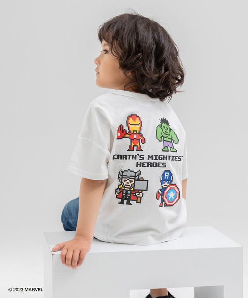 セール】MARVEL / マーベル キャラクター半袖Tシャツ（Tシャツ