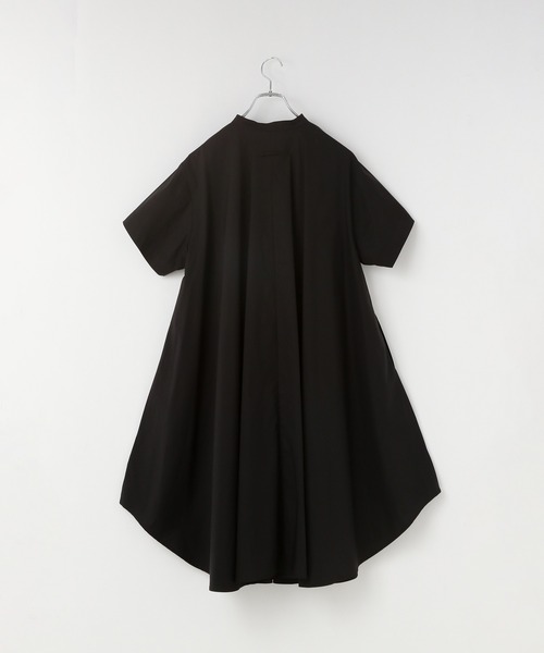 LOWRYS FARM(ローリーズファーム)の「Aラインシャツワンピース 904728(シャツワンピース・キッズ・ブラック/ホワイト・150cm/160cm)」の4枚目の写真