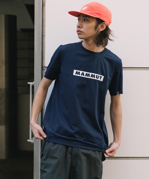 Mammut(マムート)の「MAMMUT/マムート QD Logo Print T-Shirt AF Men Tシャツ ロゴ 半袖(Tシャツ/カットソー・メンズ・ブラック系1/ブラック系3/ホワイト系3/ブラック系2/ホワイト系1/ホワイト系2/ブラック系4/ブルー/ホワイト系4・M/XL/L)」の9枚目の写真
