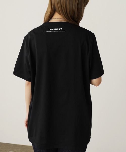 新品未使用 L MAMMUT ブラック ロゴTシャツ Mammut - 【MAMMUT】マムート Tシャツ L アウトドア ブラック