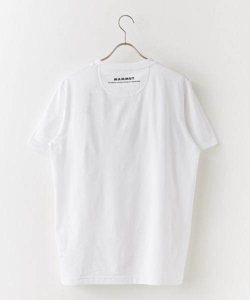 【美品】MAMMUT マムート タイト 刺繍ロゴ シャツ Mサイズ 登山等に QD ロゴ プリント Tシャツ アジアンフィット メン / QD Logo