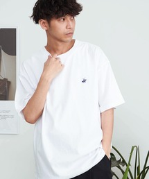 『BEVERLY HILLS POLO CLUB/ビバリーヒルズポロクラブ』天竺刺繍半袖Tシャツ