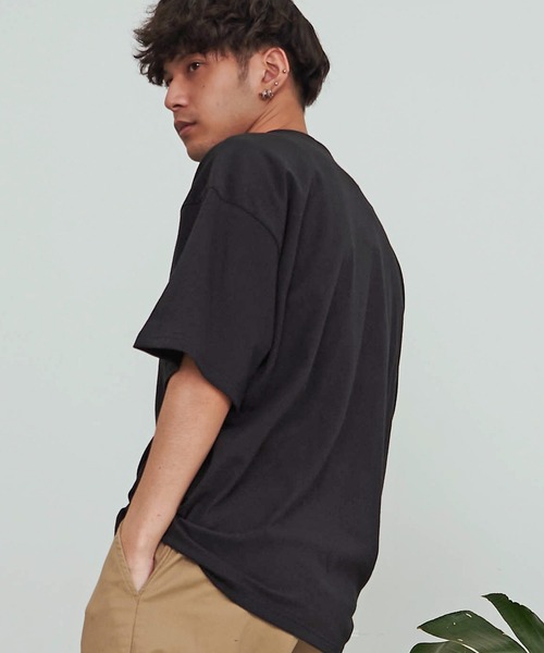 SILVER BULLET(シルバーバレット)の「『BEVERLY HILLS POLO CLUB/ビバリーヒルズポロクラブ』天竺刺繍半袖Tシャツ(Tシャツ/カットソー・メンズ・ホワイト/グリーン/ブラック/ホワイト×ブルー/スミクロ/ホワイト×グリーン/ネイビー/マスタード・L/XL/M)」の10枚目の写真