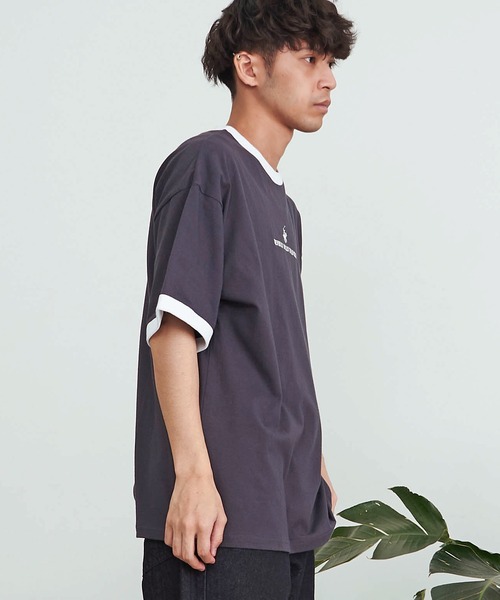 SILVER BULLET(シルバーバレット)の「『BEVERLY HILLS POLO CLUB/ビバリーヒルズポロクラブ』天竺刺繍半袖Tシャツ(Tシャツ/カットソー・メンズ・ホワイト/グリーン/ブラック/ホワイト×ブルー/スミクロ/ホワイト×グリーン/ネイビー/マスタード・L/XL/M)」の15枚目の写真