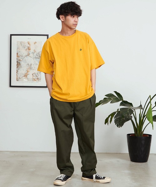SILVER BULLET(シルバーバレット)の「『BEVERLY HILLS POLO CLUB/ビバリーヒルズポロクラブ』天竺刺繍半袖Tシャツ(Tシャツ/カットソー・メンズ・ホワイト/グリーン/ブラック/ホワイト×ブルー/スミクロ/ホワイト×グリーン/ネイビー/マスタード・L/XL/M)」の21枚目の写真