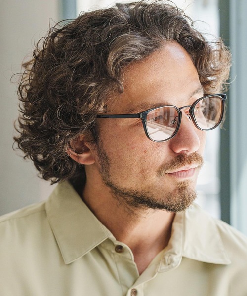 CAMBIO(カンビオ)の「mko11230-Thin Rim Wellington Type Sunglasses サングラス(サングラス・メンズ・スモーク/ブラック×ブルー/ブラック×グレー/ブラウン系その他・FREE)」の3枚目の写真