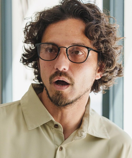 CAMBIO(カンビオ)の「mko11230-Thin Rim Wellington Type Sunglasses サングラス(サングラス・メンズ・スモーク/ブラック×ブルー/ブラック×グレー/ブラウン系その他・FREE)」の6枚目の写真