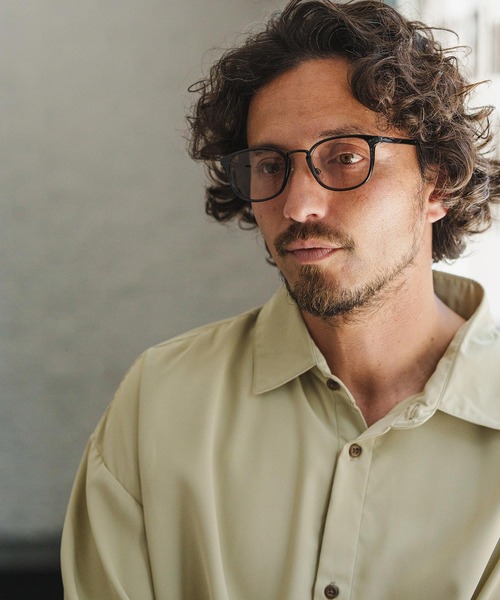 CAMBIO(カンビオ)の「mko11230-Thin Rim Wellington Type Sunglasses サングラス(サングラス・メンズ・スモーク/ブラック×ブルー/ブラック×グレー/ブラウン系その他・FREE)」の7枚目の写真
