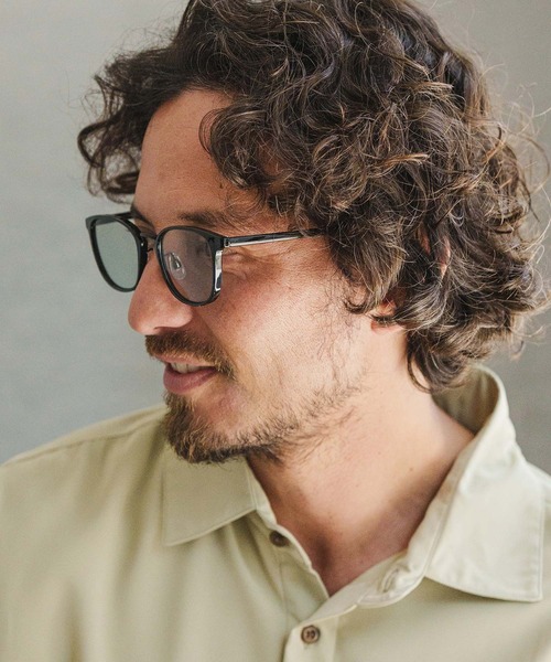 CAMBIO(カンビオ)の「mko11230-Thin Rim Wellington Type Sunglasses サングラス(サングラス・メンズ・スモーク/ブラック×ブルー/ブラック×グレー/ブラウン系その他・FREE)」の8枚目の写真