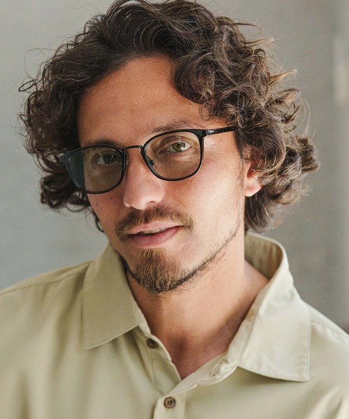 CAMBIO(カンビオ)の「mko11230-Thin Rim Wellington Type Sunglasses サングラス(サングラス・メンズ・スモーク/ブラック×ブルー/ブラック×グレー/ブラウン系その他・FREE)」の9枚目の写真