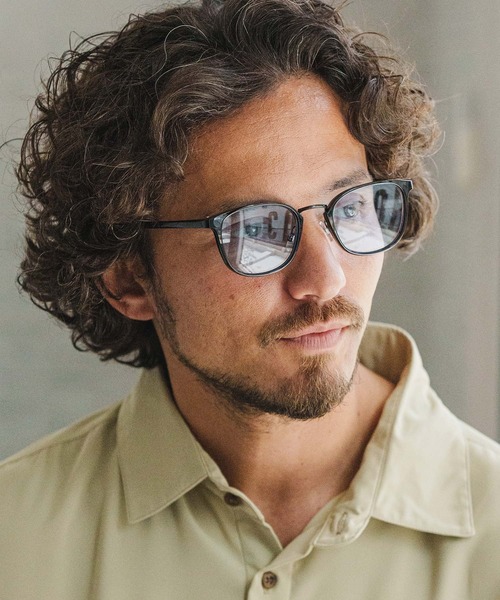 CAMBIO(カンビオ)の「mko11230-Thin Rim Wellington Type Sunglasses サングラス(サングラス・メンズ・スモーク/ブラック×ブルー/ブラック×グレー/ブラウン系その他・FREE)」の10枚目の写真