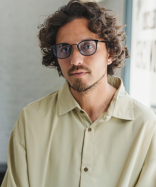CAMBIO(カンビオ)の「mko11230-Thin Rim Wellington Type Sunglasses サングラス(サングラス・メンズ・スモーク/ブラック×ブルー/ブラック×グレー/ブラウン系その他・FREE)」の13枚目の写真