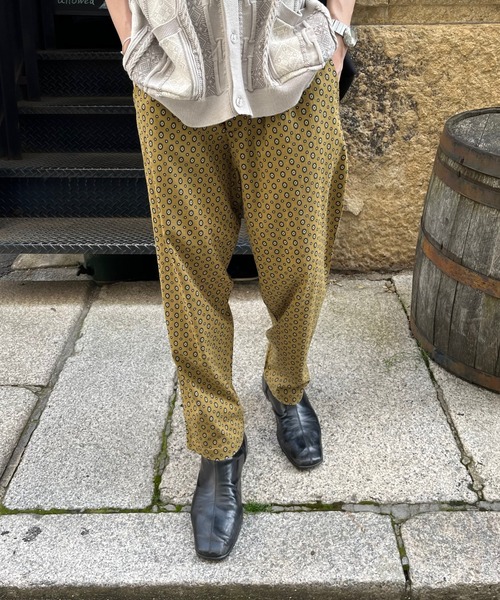 CPCM（シーピーシーエム）の「綿麻総柄イージーパンツ（その他パンツ・メンズ・ネイビー/ベージュ/ホワイト/ブラウン・FREE）」の15枚目の写真